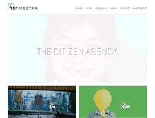 Tablet Screenshot of mostra.com